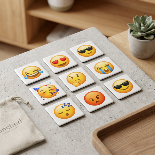 Emoji Magnet Set (10 Magnets)